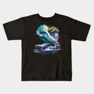 Summer Art DMC DeLorean Kids T-Shirt